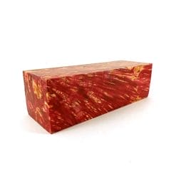 stab maple burl wood block 100054