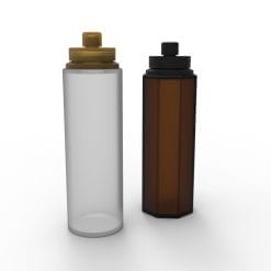 Silicone squonk refill bottles